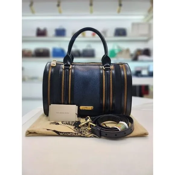 Luxury Boston Bowling Tote Shoulder Bag - Picture 10 of 10